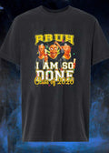 Bruh I Am So Done Class of 2026 Funny Cartoon Graduates T-Shirt