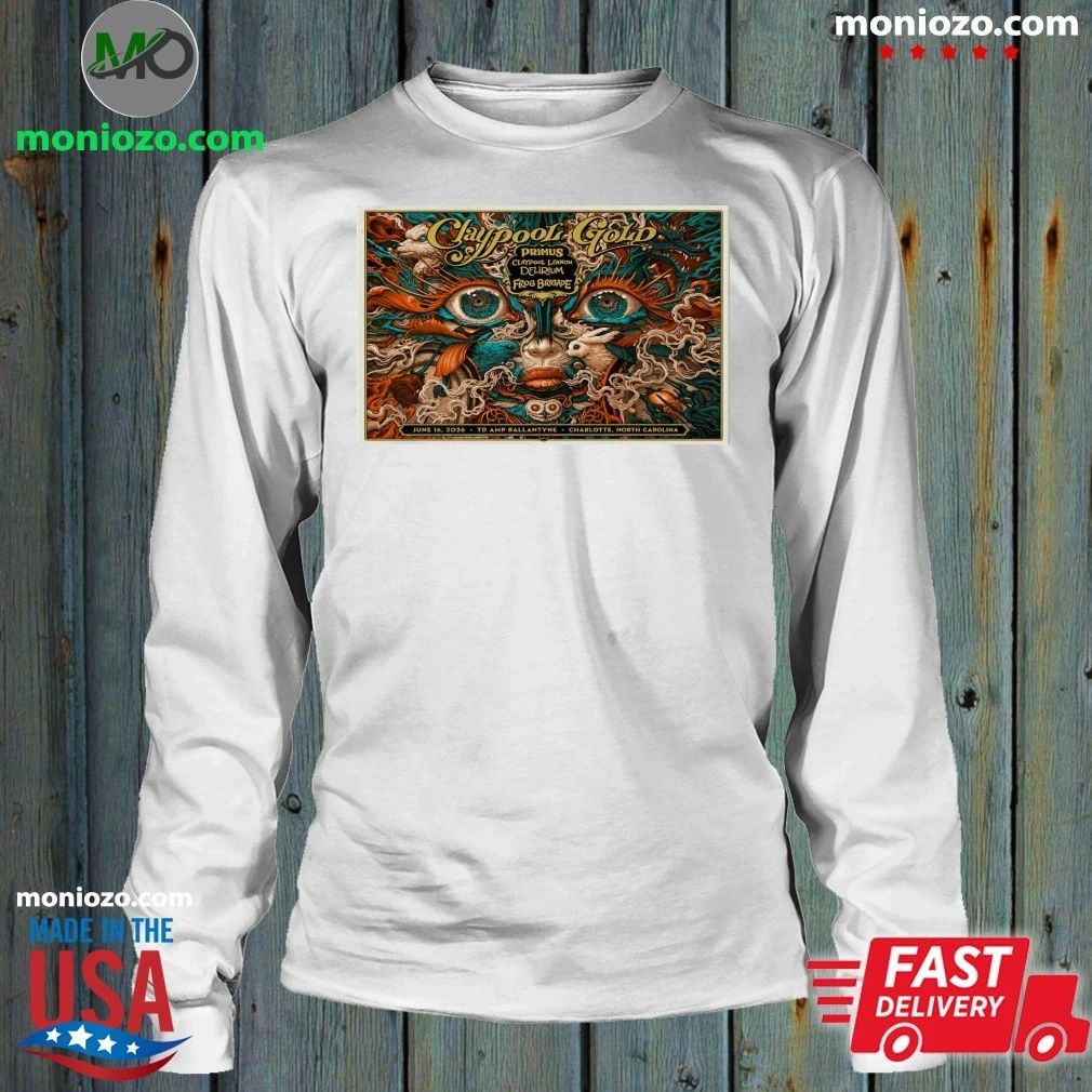 Primus Charlotte NC Tour On June 16 2026 Poster T-Shirt