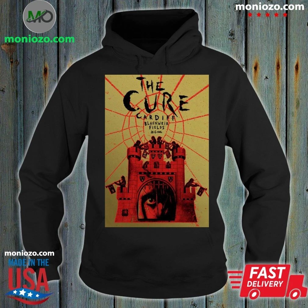 The Cure Cardiff UK 6 24 2026 Poster Shirt