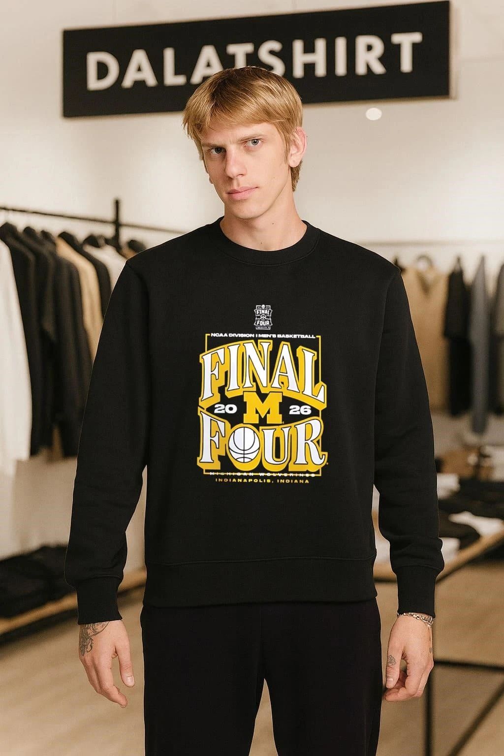 Michigan Wolverines 2026 NCAA Mens Basketball Tournament March Madness Final Four shirt