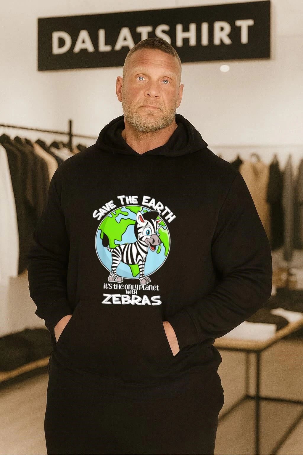 Save the Earth It’s the Only Planet With Zebras Cute Zebra shirt