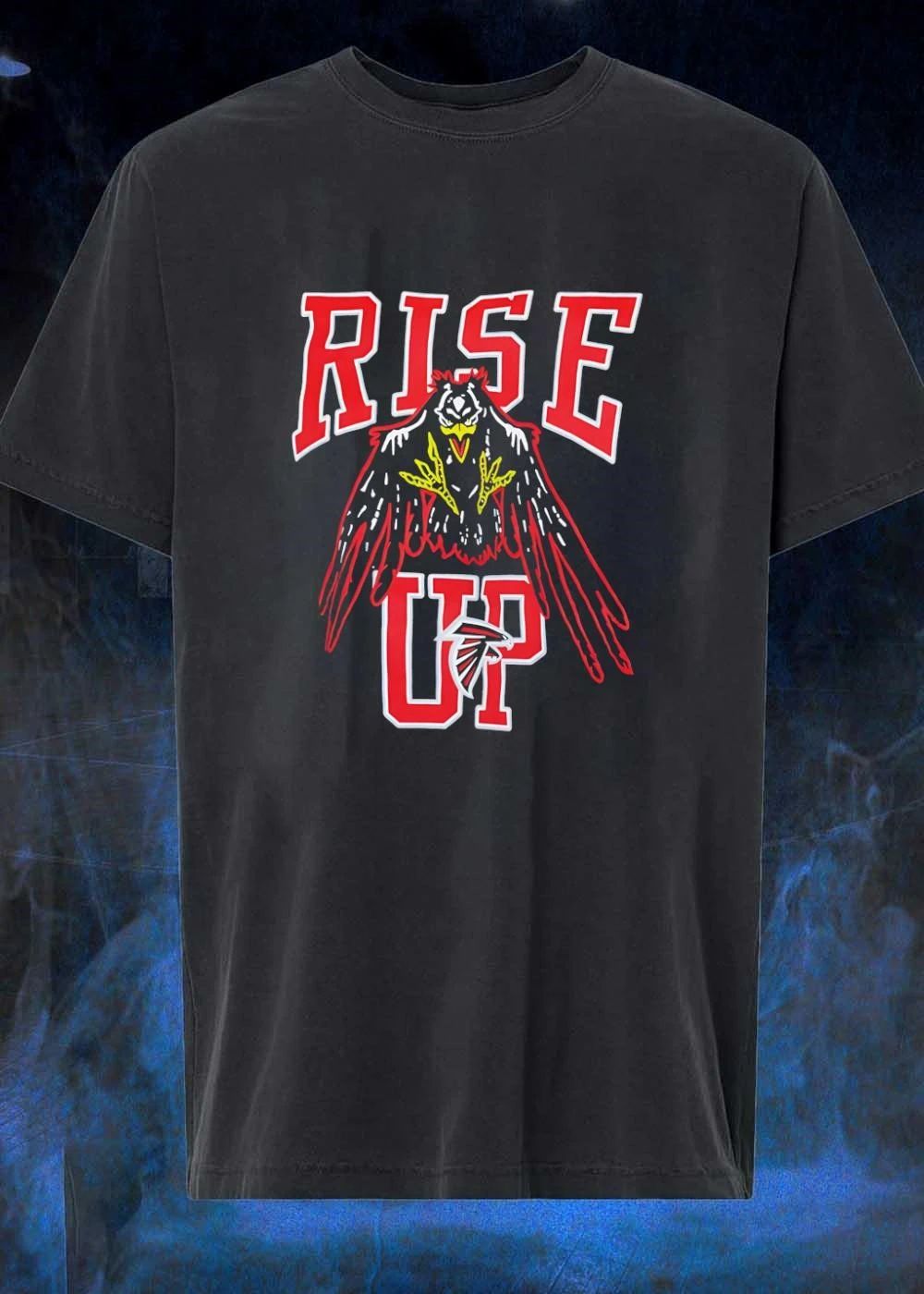 Rise Up Atlanta Football Team Logo Mascot shirt