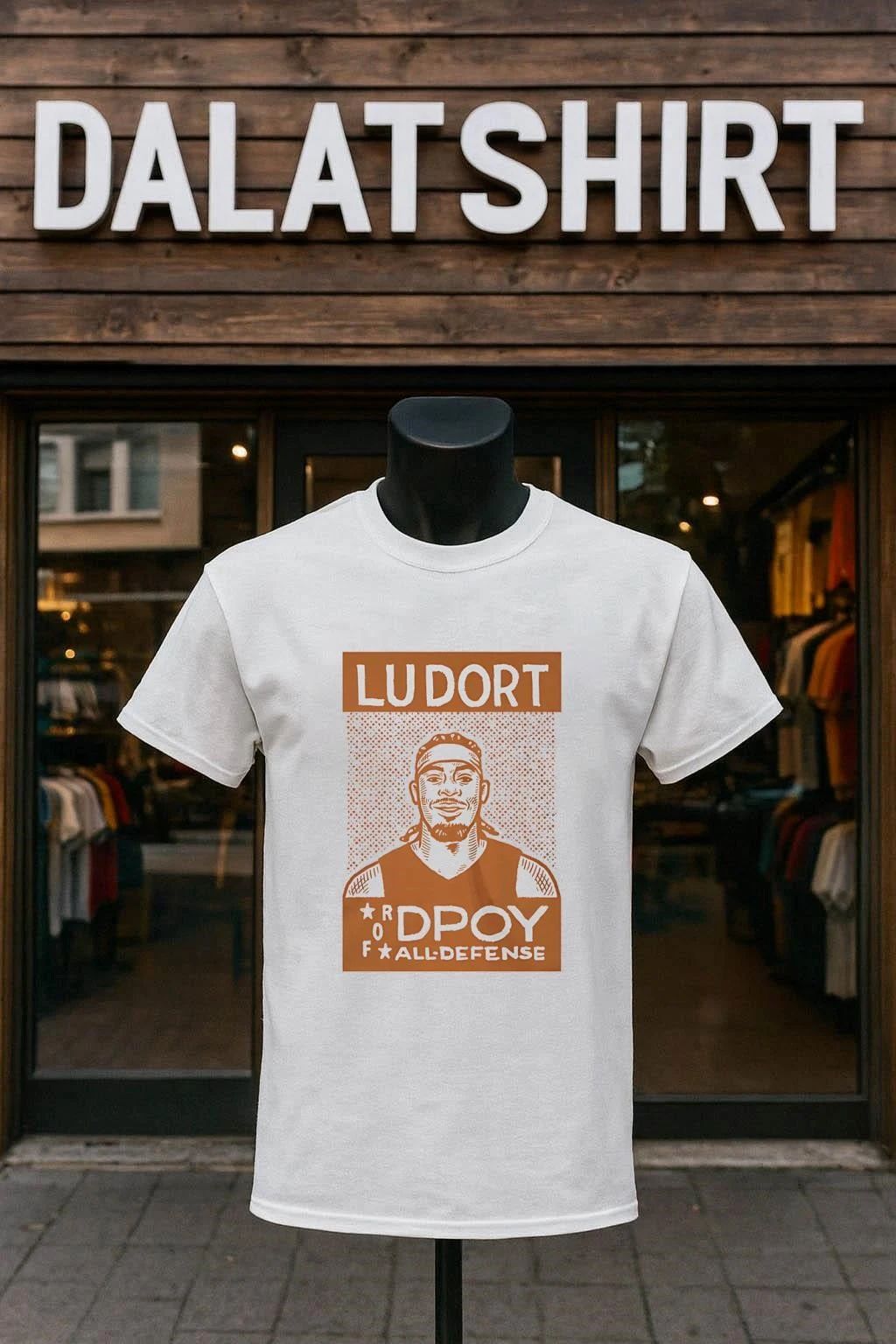Lu dort for dpoy all defense shirt