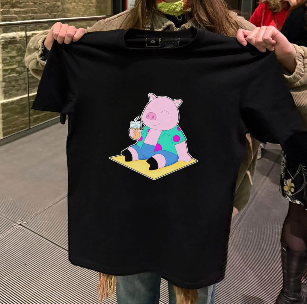 Pig Beach Beverage Summer cute shirt
