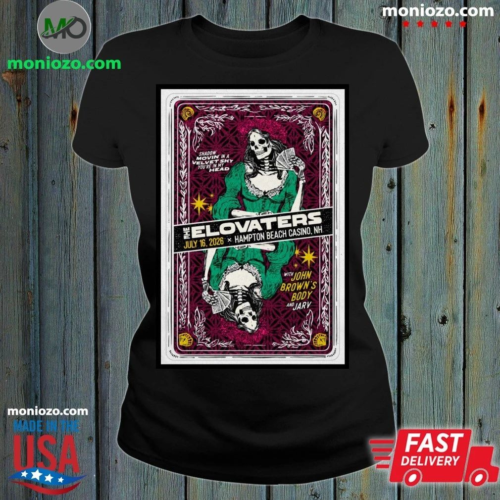 The Elovaters In Hampton Beach NH On July 16 2026 Poster Graphic T-Shirt