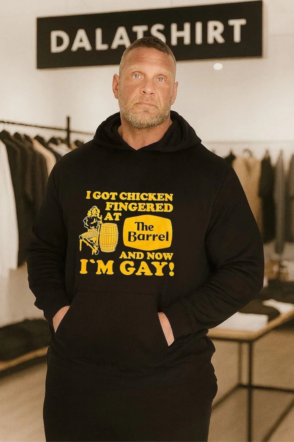 I got chicken fingered at the Barrel and now i’m Gay shirt