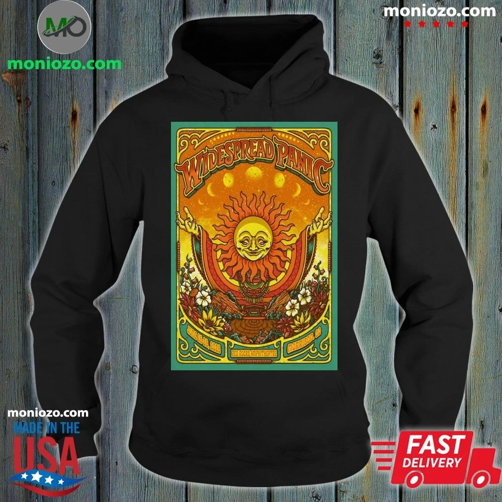 Original Widespread Panic June 26-28 2026 Red Rocks Amphitheatre In Morrison CO Poster T-Shirt