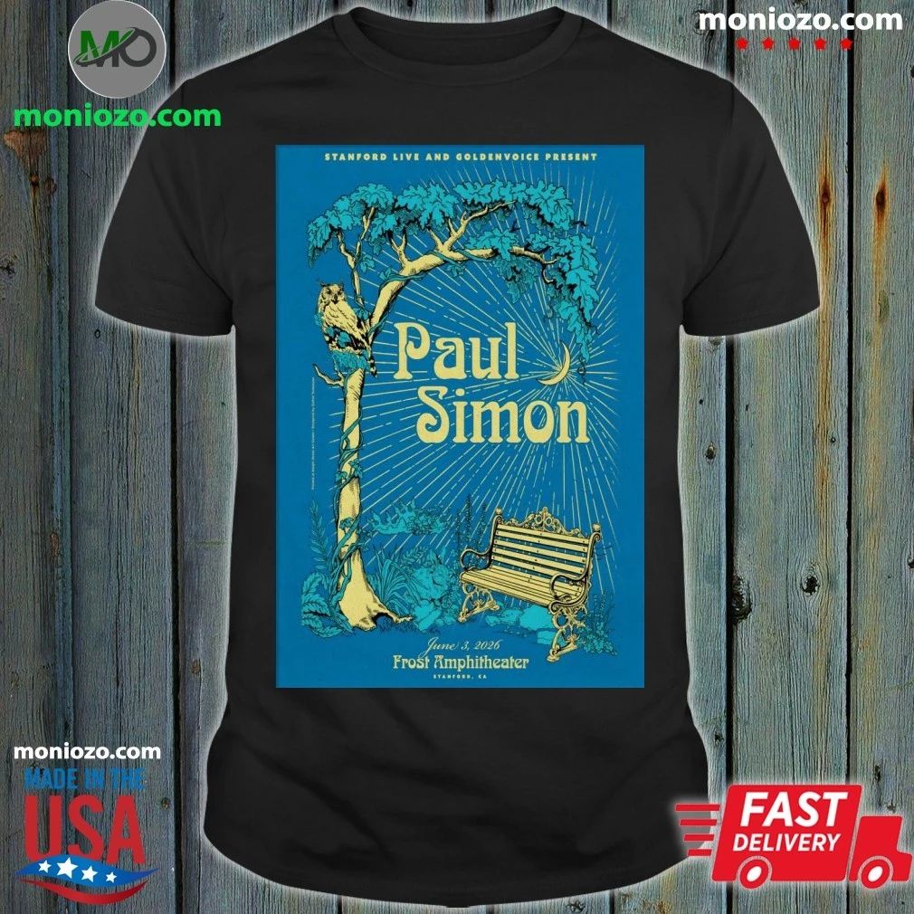 Paul Simon 6 3 2026 Stanford CA Poster Shirt