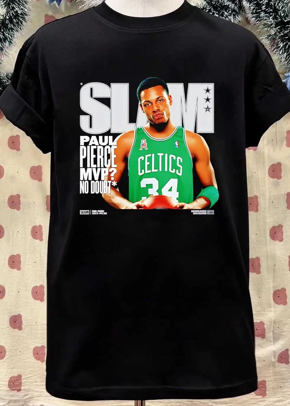 Slam Magazine Cover Paul Pierce Boston Celtics MVP shirt