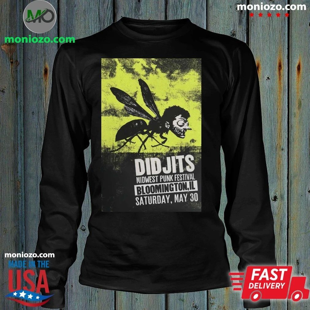 Original Didjits Concert in Bloomington, IL, on May 30, 2026 Poster Shirt