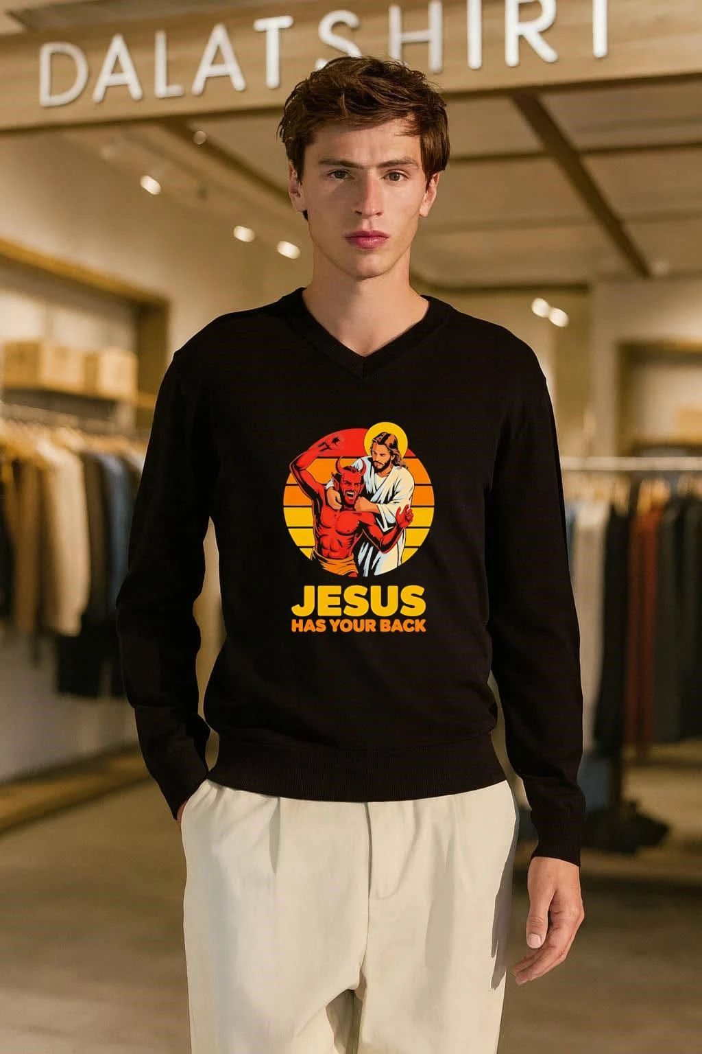 Jesus has your back shirt