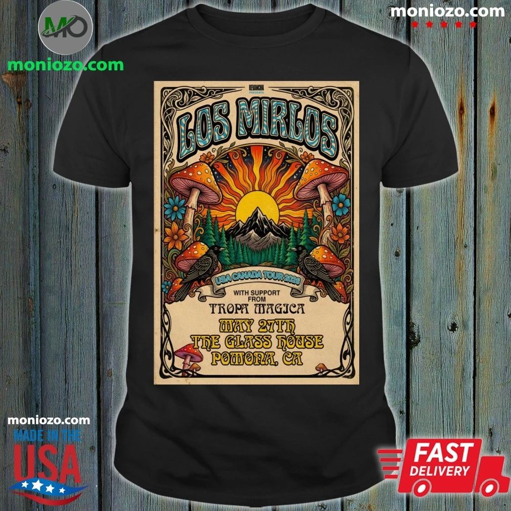 Los Mirlos Pomona CA Tour On May 27 2026 Poster Shirt