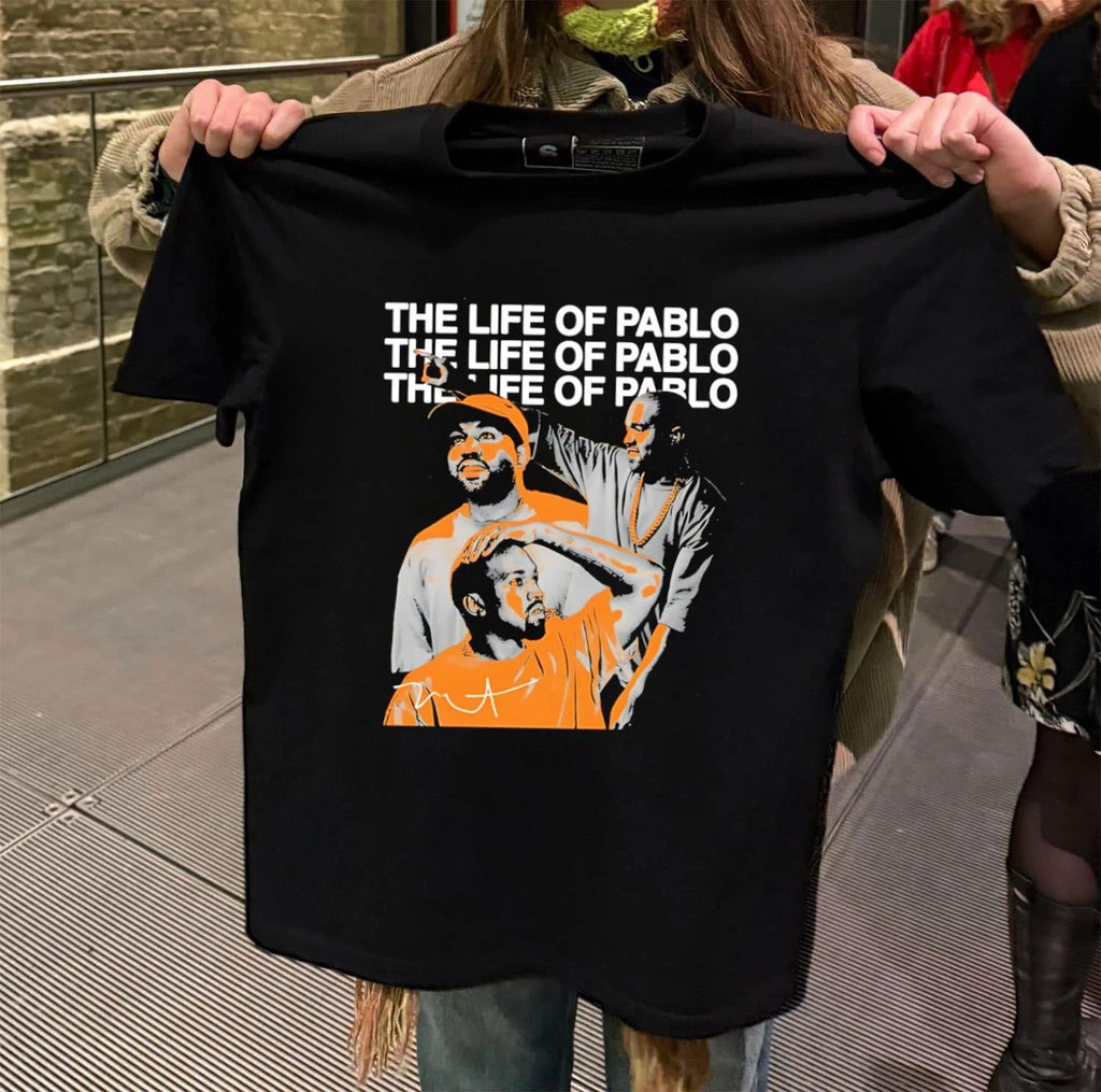 Kanye West The Life Of Pablo Album Collage shirt