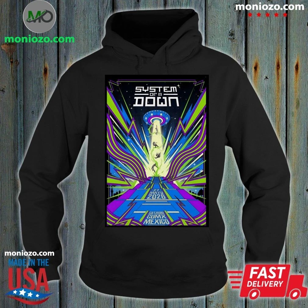 System Of A Down 5 27-5 28 2026 Mexico City Poster Shirt