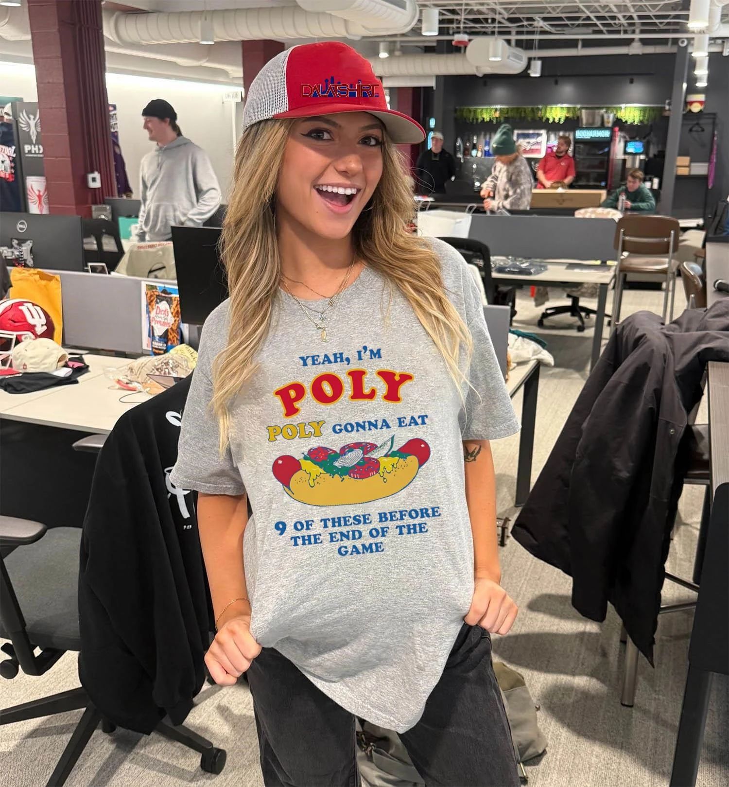 Yeah I’m Poly Poly Gonna Eat 9 Of These Before The End Of The Game shirt