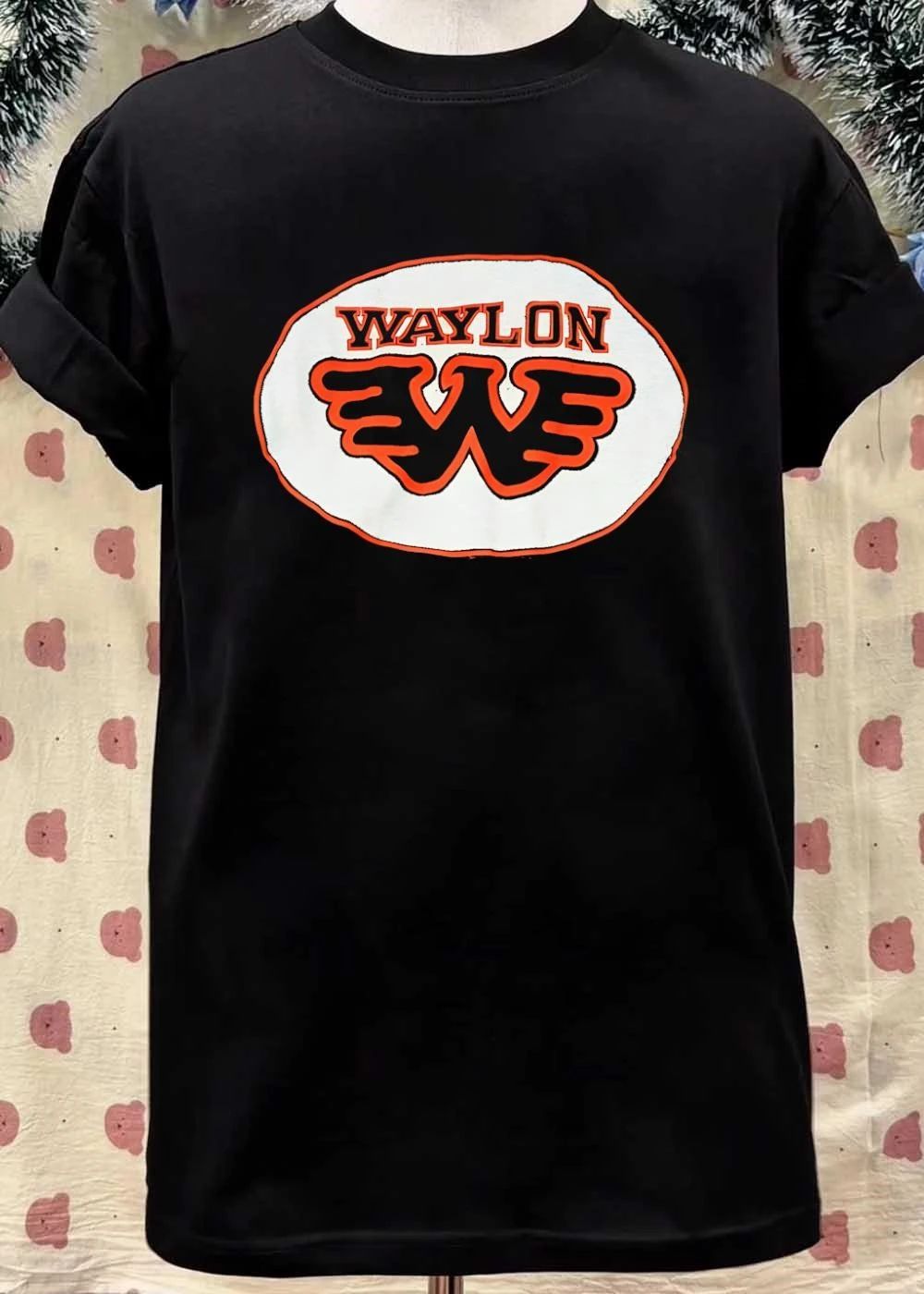 Waylon Jennings Outlaw Country Winged WW Logo 2026 Tribute Collection Shirt