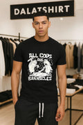 All Cops Are Barnacles Fish Police Cartoon shirt