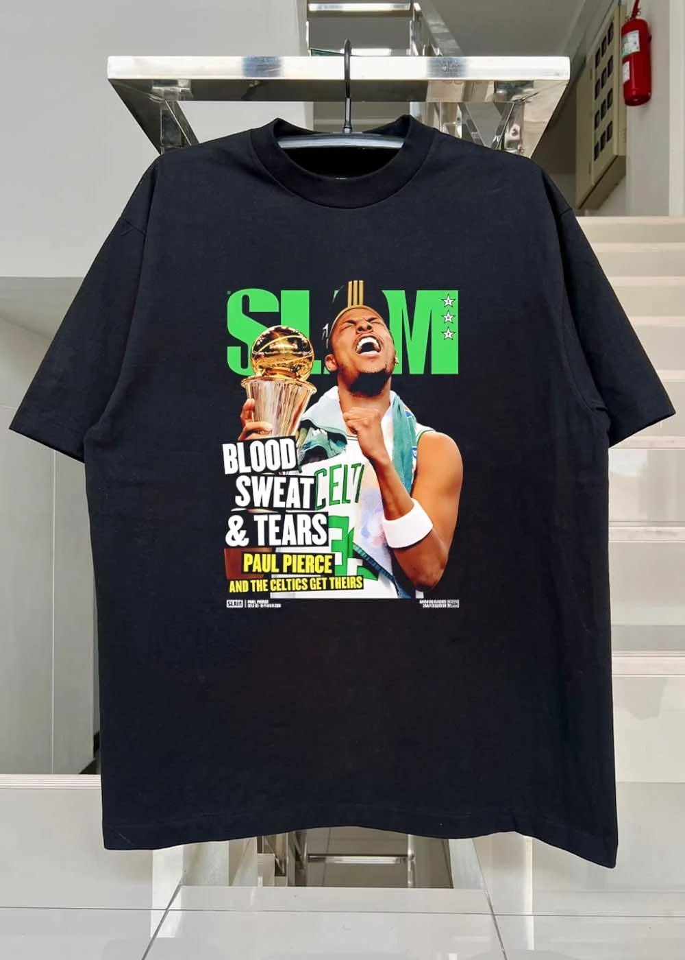SLAM Paul Pierce Blood Sweat Tears And The Celtics Get Theirs shirt