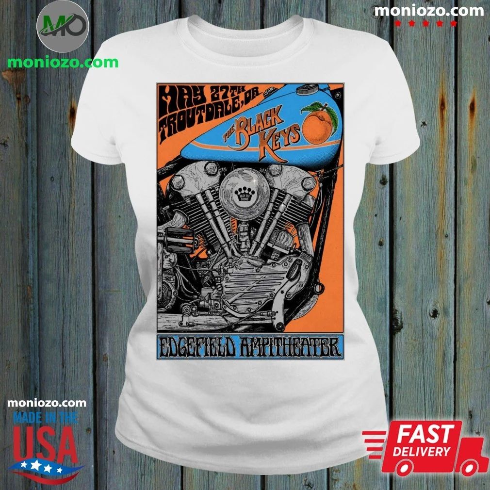 The Black Keys Edgefield Amphitheater In Troutdale OR May 27 2026 Poster Shirt