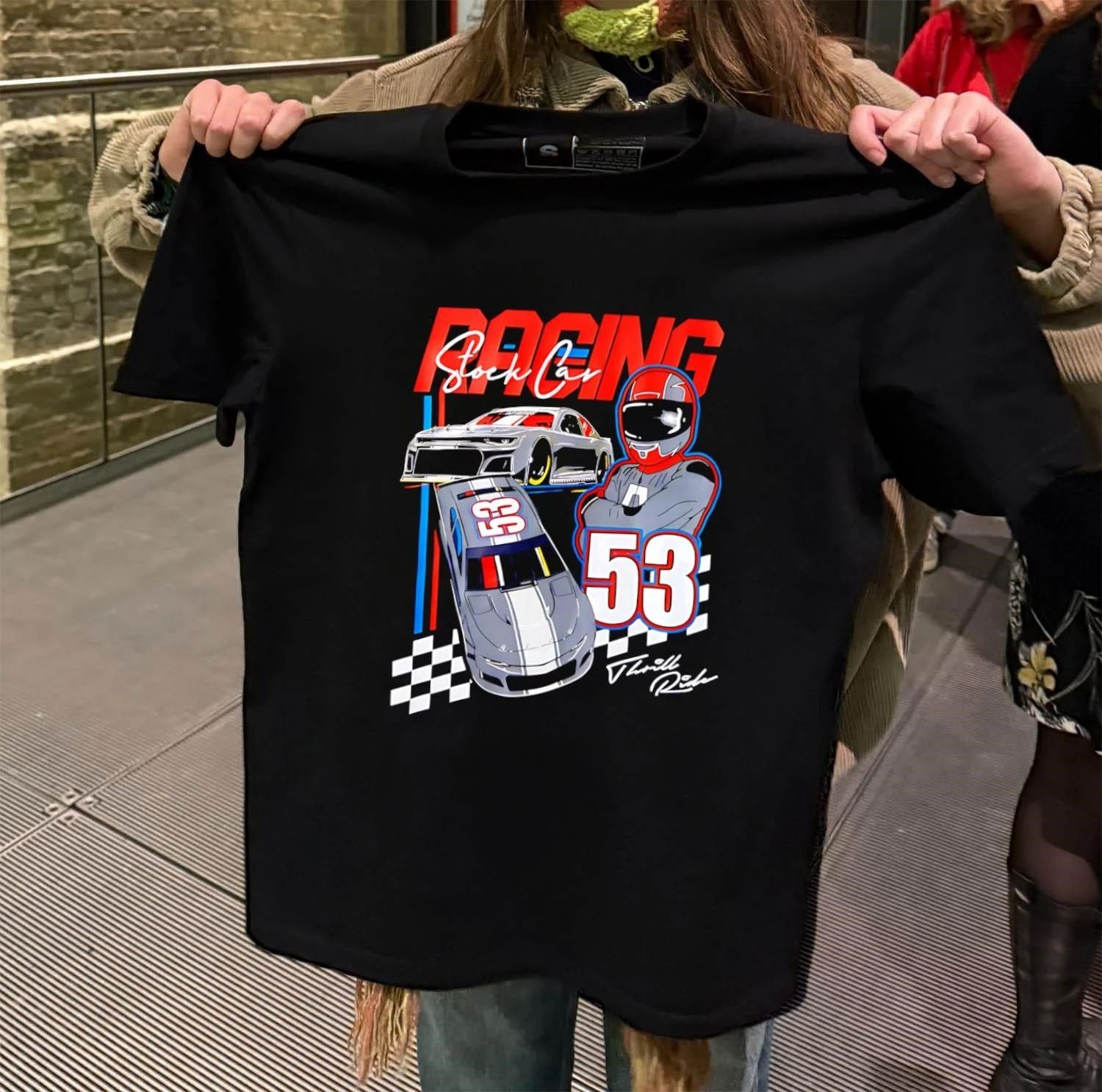 RACING stock car 53 shirt