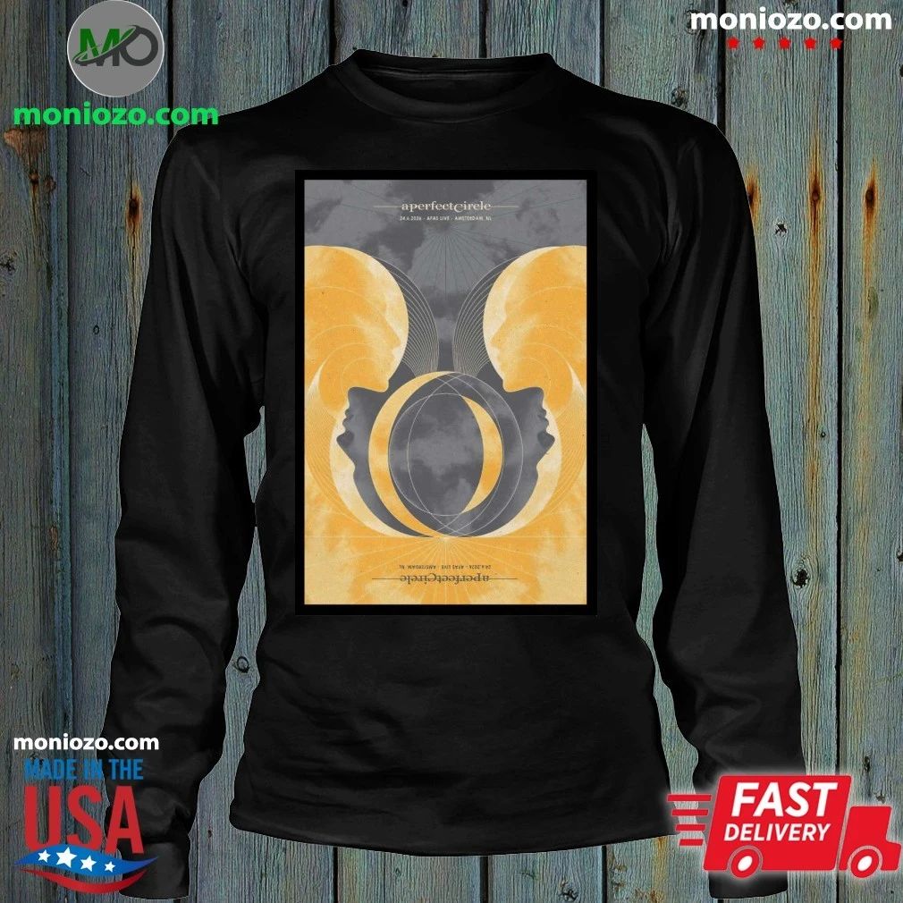A Perfect Circle Amsterdam 24 Jun 2026 Tour Poster Shirt