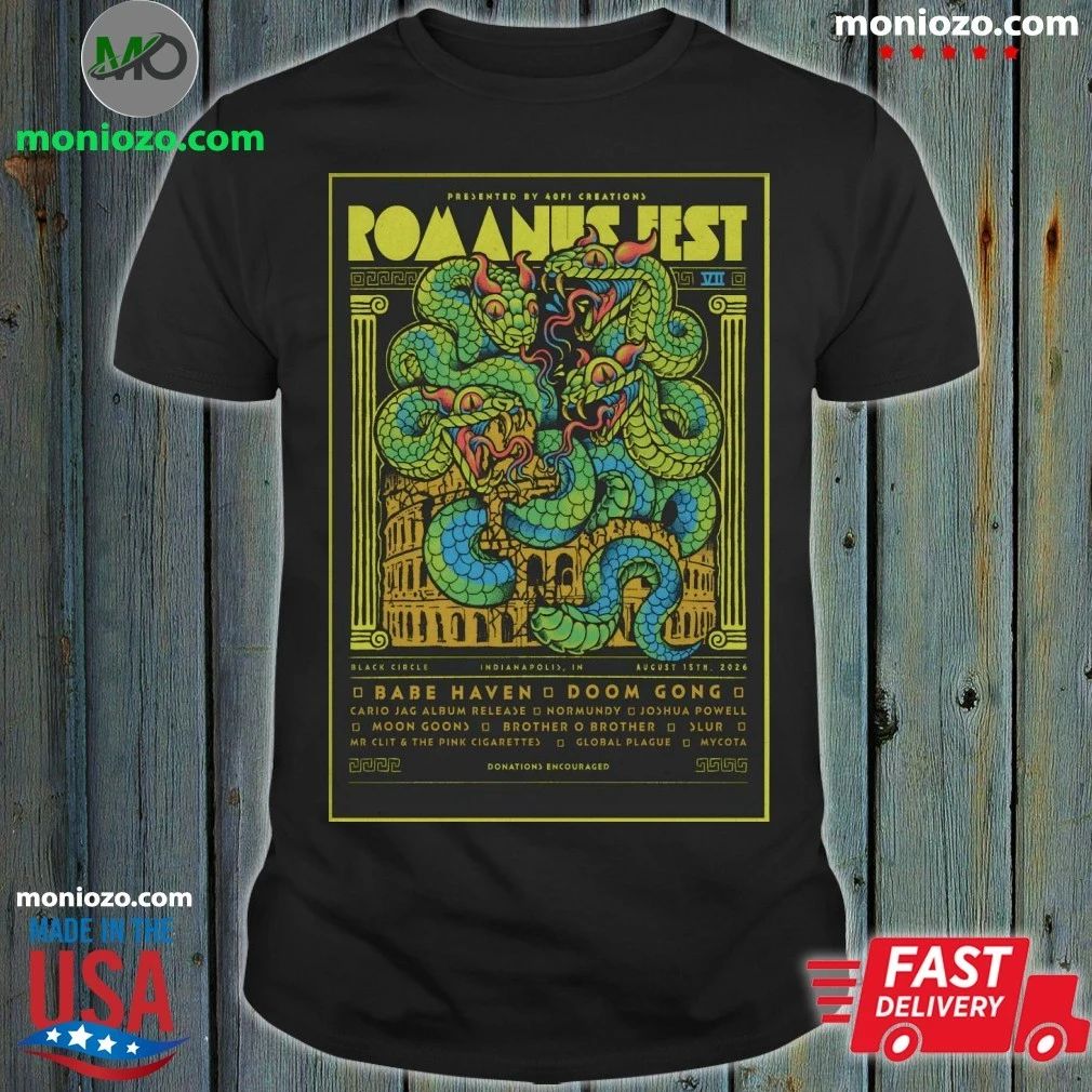 Romanus Fest In Indianapolis IN On Aug 15 2026 Poster Shirt