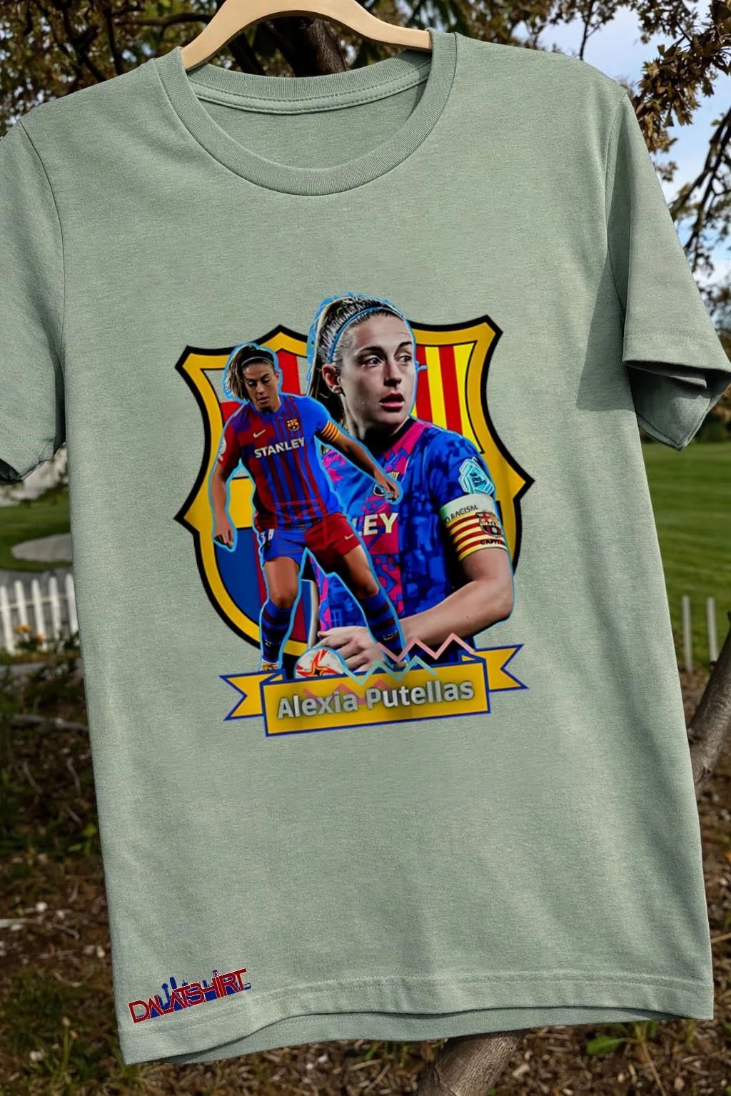 Camiseta Alexia Putellas Futbolista Famosa shirt
