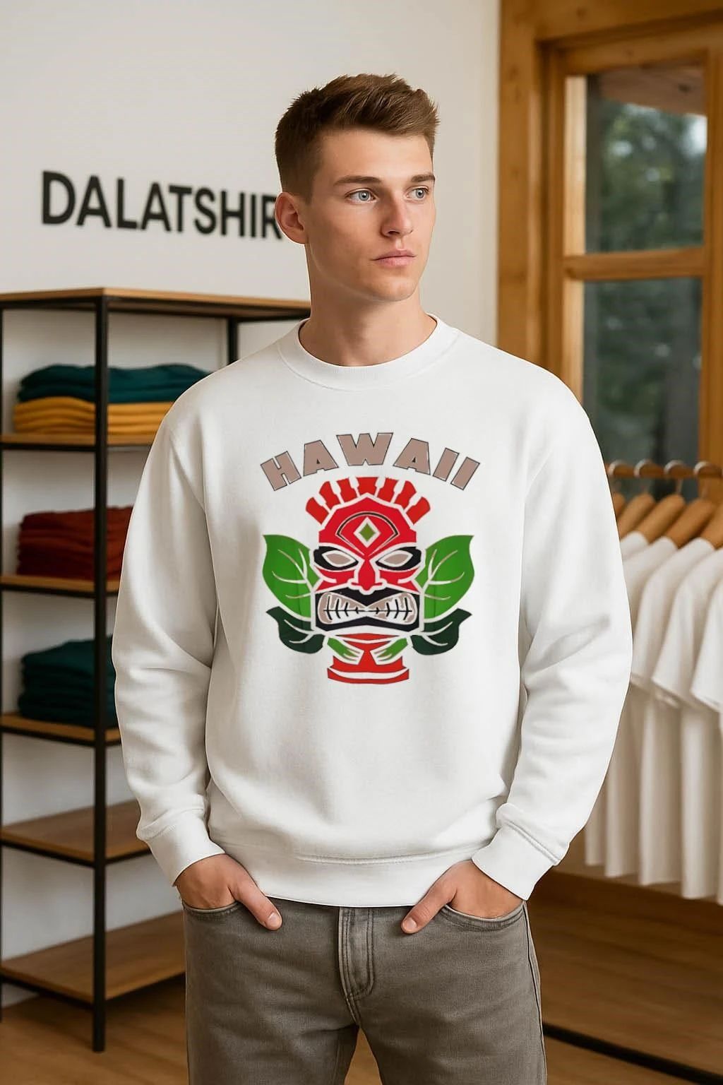 Hawaii Tiki Warrior shirt