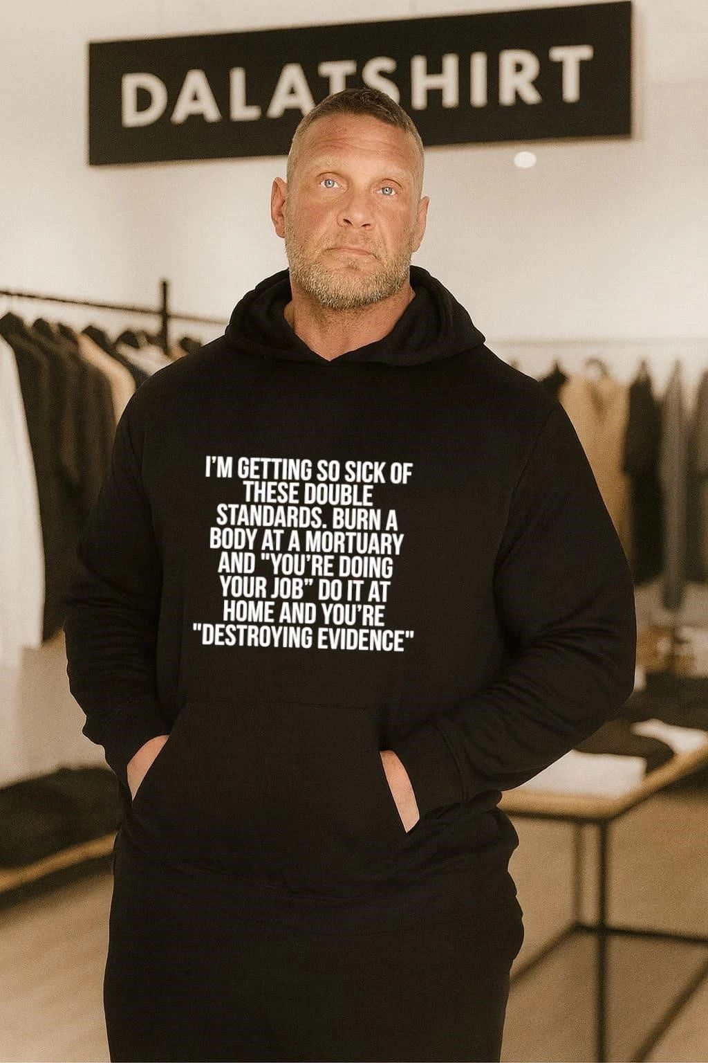 I’m getting so sick of these double standards burn a body at a mortuary and you’re doing your job do it at home and you’re destroying evidence shirt