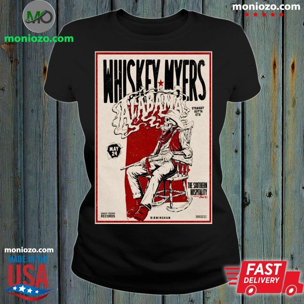 Original Whiskey Myers 5 24 2026 Birmingham AL Poster Shirt