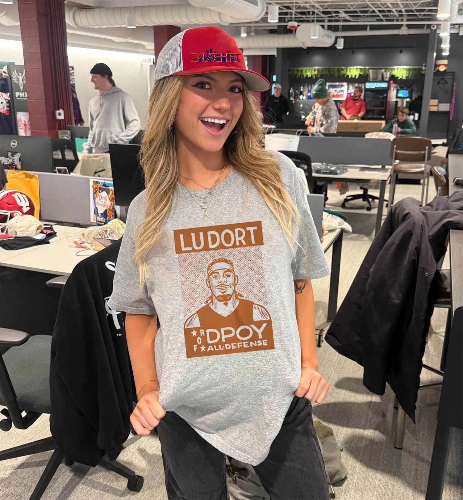 Lu dort for dpoy all defense shirt