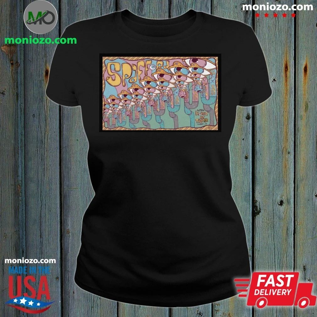 Spafford The Hobart Art Theater Hobart, IN 06 17 2026 Poster T-Shirt