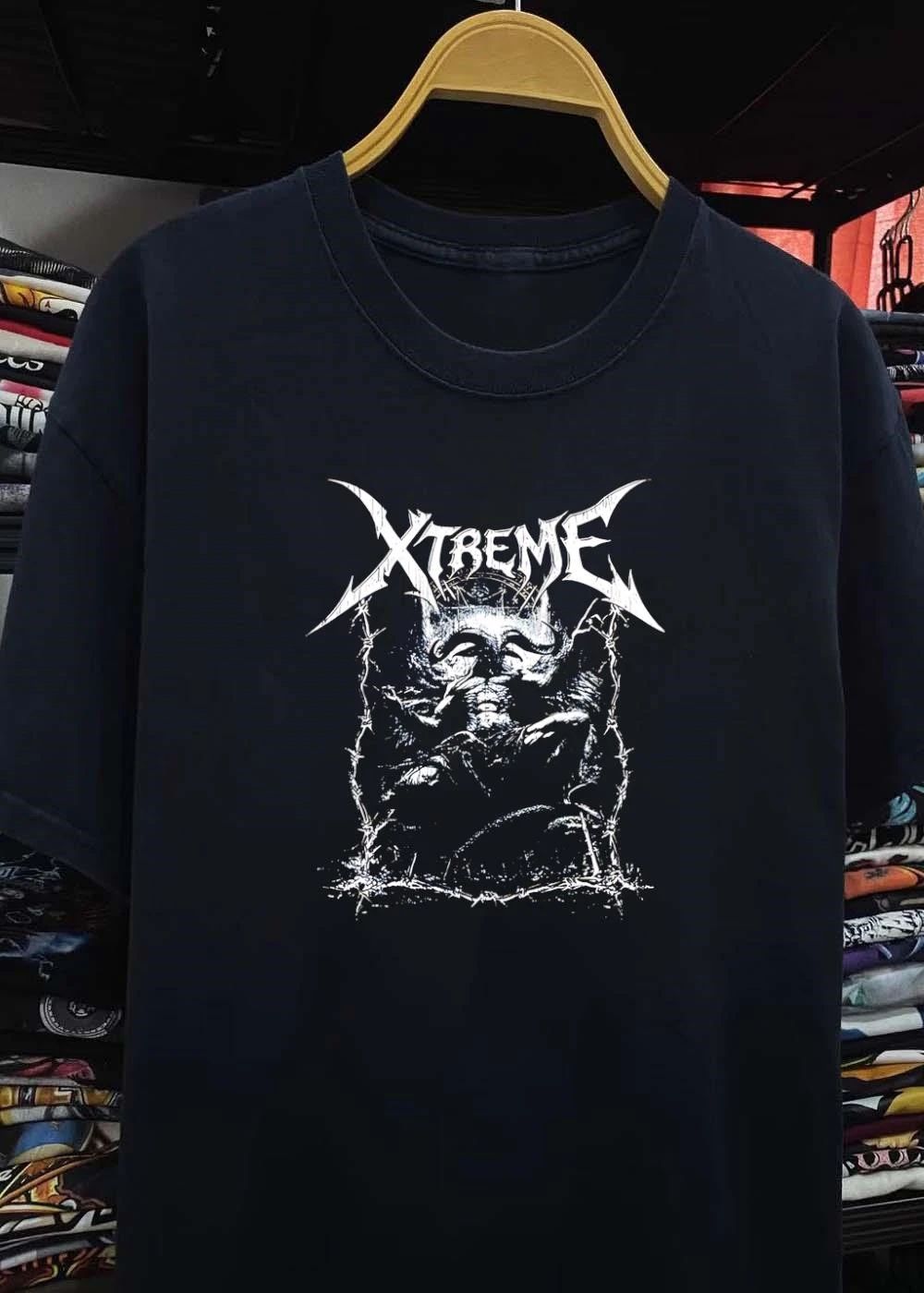 Xtreme Horned Demon Barbed Wire T-Shirt