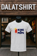 KING OF POPS cream shirt