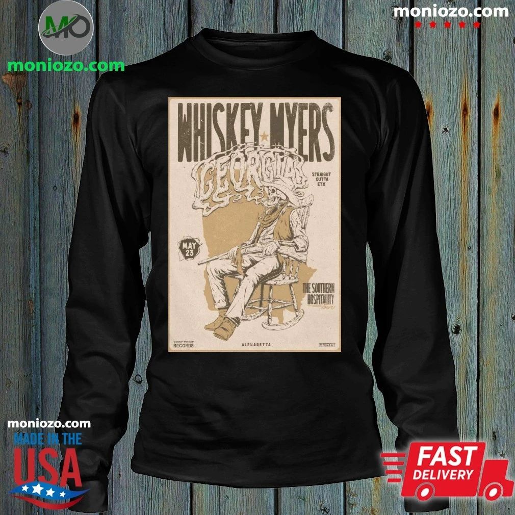 Original Whiskey Myers 5 23 2026 Alpharetta GA Poster Shirt