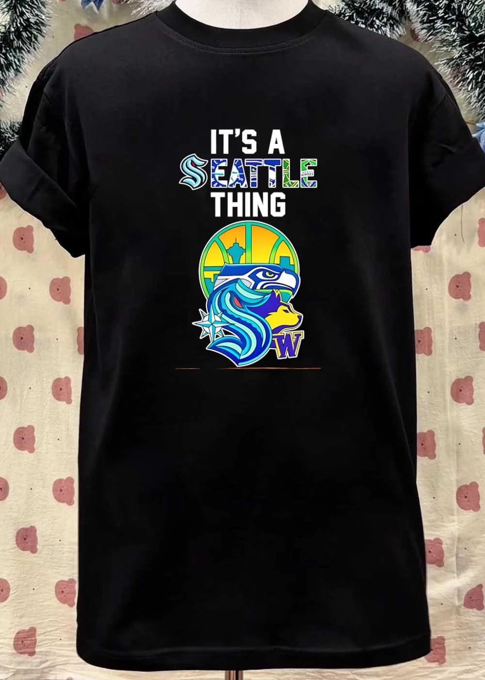It’s A Seattle Thing Seattle Kraken Seahawks Huskies Mariners Sounders T-Shirt