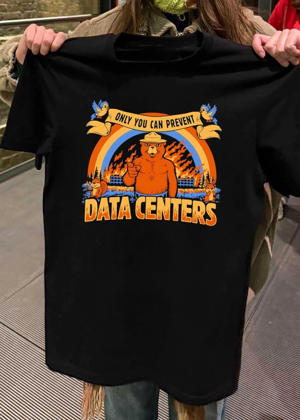 Only You Can Prevent Data Centers Smokey Bear shirt