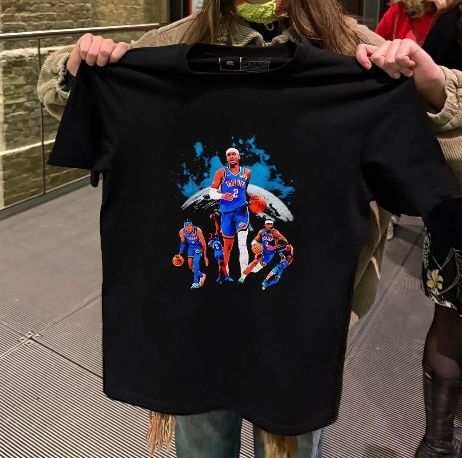 Shai Gilgeous-Alexander Okc Playoff Thunder Up shirt