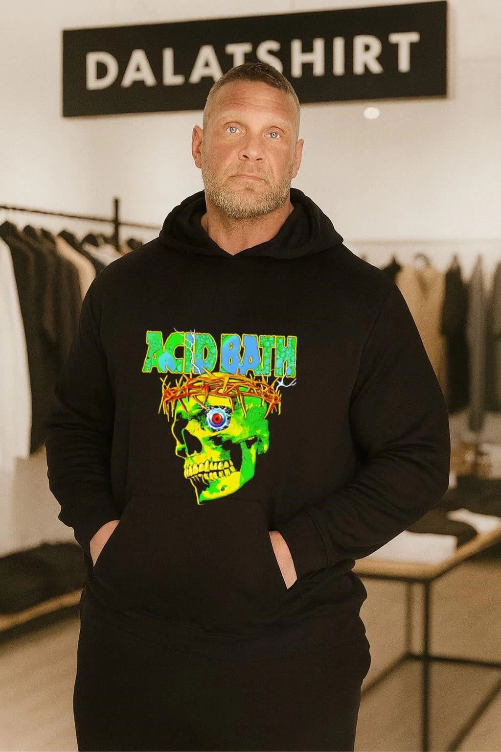 Acid Bath Skull When The Kite String Pops shirt