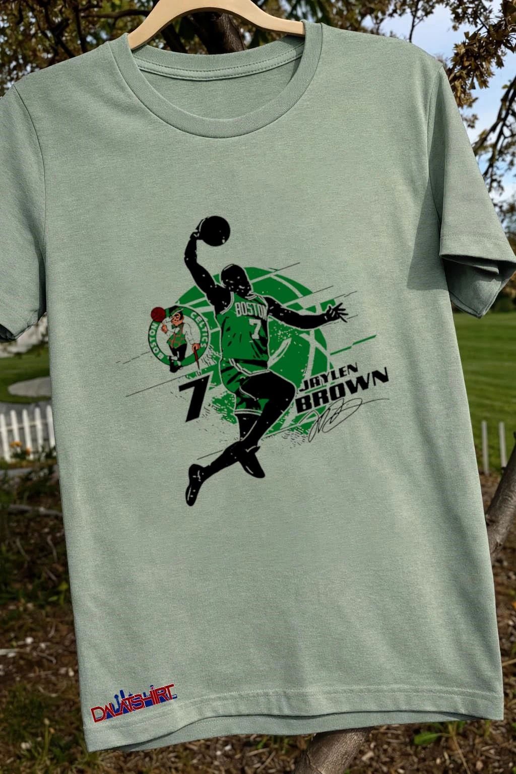 Jaylen Brown Boston Celtics Silhouette shirt