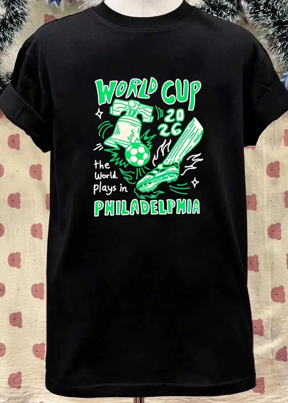 World Cup 2026 The World Plays In Philadelphia Liberty Bell shirt