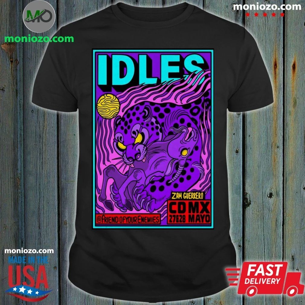 Original Idles Mexico Event On May 27-28 2026 Poster Shirt