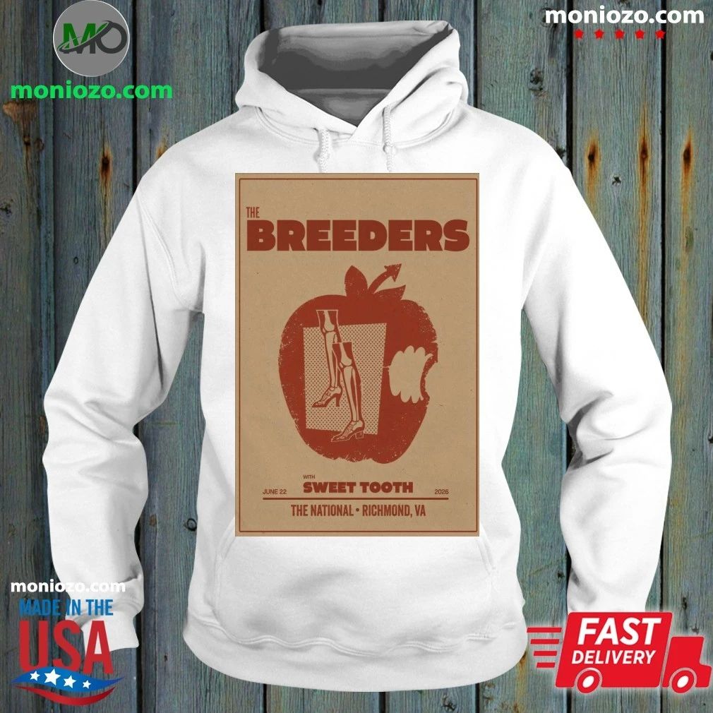 Original The Breeders Richmond The National Jun 22, 2026 Poster Shirt