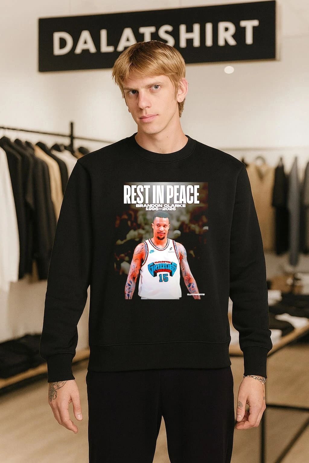 Re MemBering Brandon Clarke 1996-2026 shirt