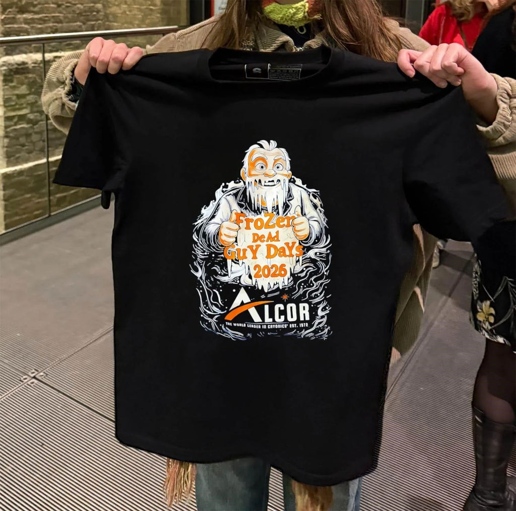 Frozen Dead Guy Days 2026 Alcor The World Leader In Cryonics Est. 1972 shirt