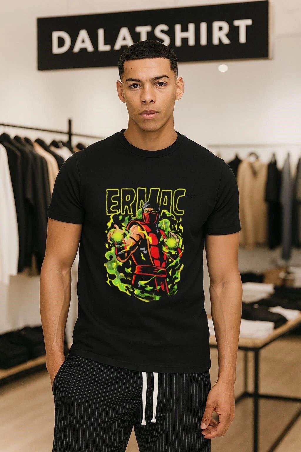 Ermac Draculabyte Mortal Kombat shirt