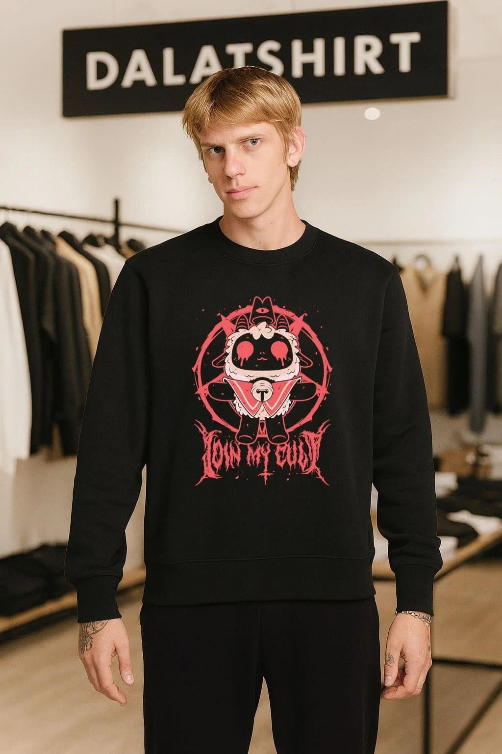 Demon Lamb Lord cartoon shirt