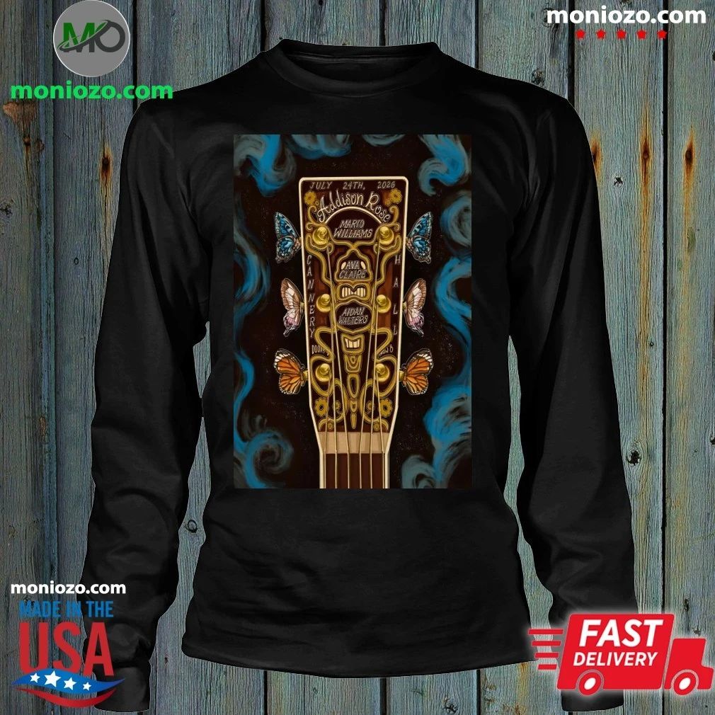 Original Addison Rose In Nashville TN On July 24 2026 Poster Shirt