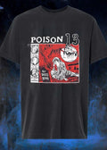 Poison 13 My Biggest Mistake Graveyard Comic Art T-Shirt