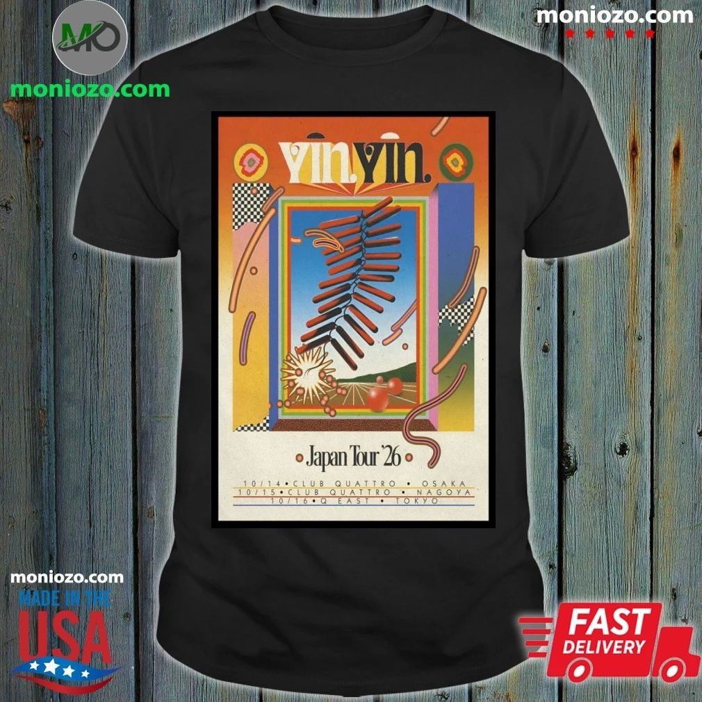Original YinYin Japan Tour 2026 Poster Shirt